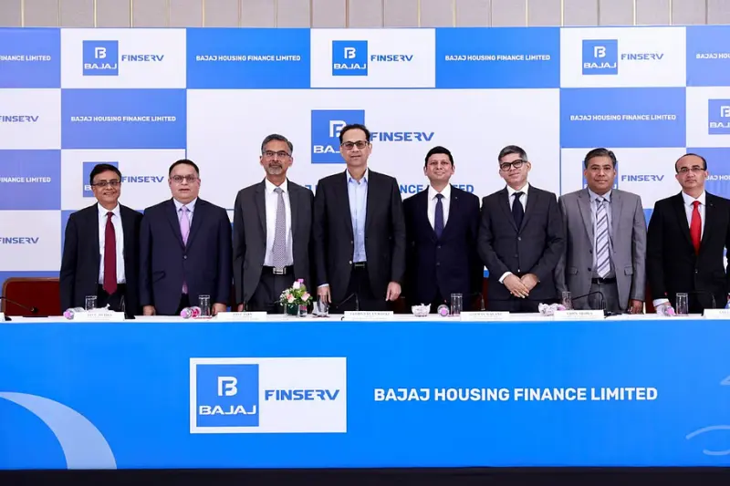 recent performance of bajaj housing finance shares